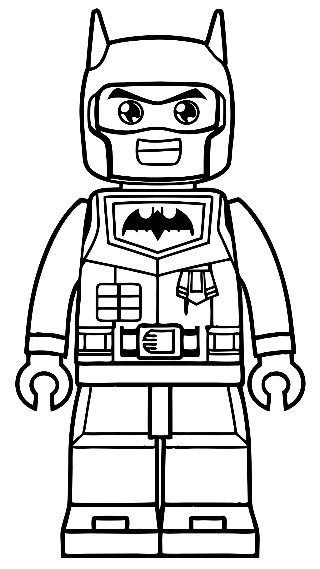 coloring pages of lego movie